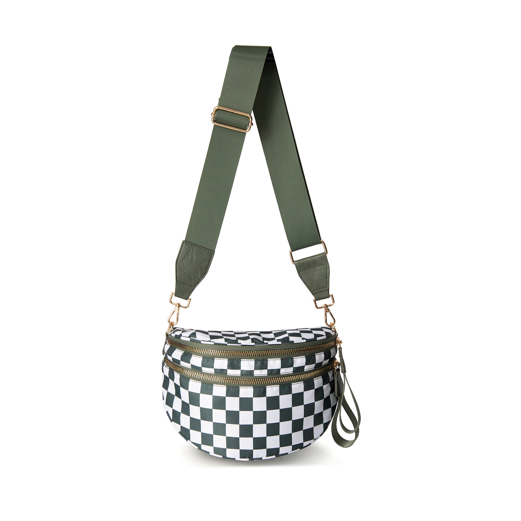 Sac bandoulière Amora — Damier matelassé